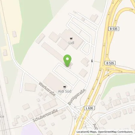 Standortübersicht der Tankstelle ALDI SÜD Immobilienverwaltungs-GmbH & Co. oHG in 68723 Schwetzingen