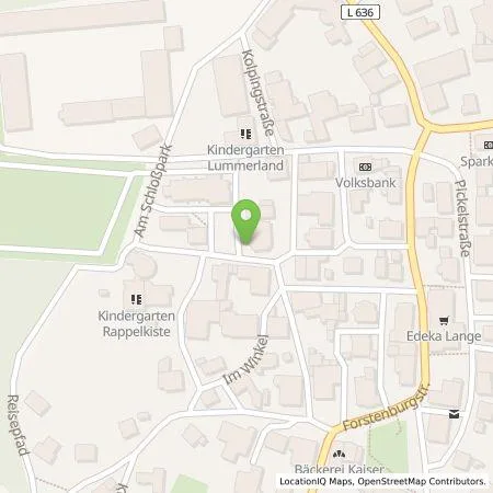 Standortübersicht der Tankstelle Westfalen Weser Ladeservice GmbH in 33181 Bad Wünnenberg