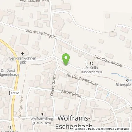 Standortübersicht der Tankstelle deer GmbH in 91639 Wolframs-Eschenbach