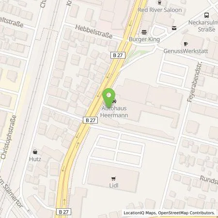 Standortübersicht der Tankstelle Lidl Dienstleistung GmbH & Co. KG in 74076 Heilbronn