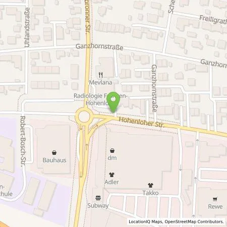 Standortübersicht der Tankstelle Lidl Dienstleistung GmbH & Co. KG in 74166 Neckarsulm