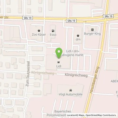 Standortübersicht der Tankstelle Lidl Dienstleistung GmbH & Co. KG in 94315 Straubing
