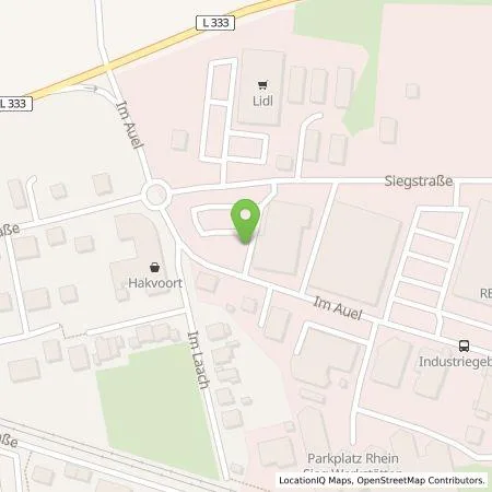 Standortübersicht der Tankstelle Lidl Dienstleistung GmbH & Co. KG in 53783 Eitorf