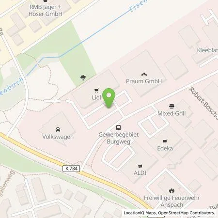 Standortübersicht der Tankstelle Lidl Dienstleistung GmbH & Co. KG in 61267 Neu Anspach