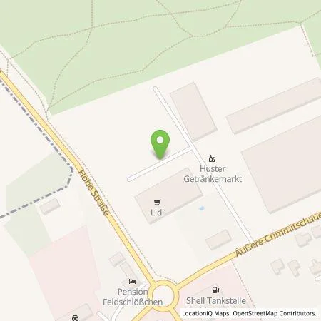 Standortübersicht der Tankstelle Lidl Dienstleistung GmbH & Co. KG in 08393 Meerane