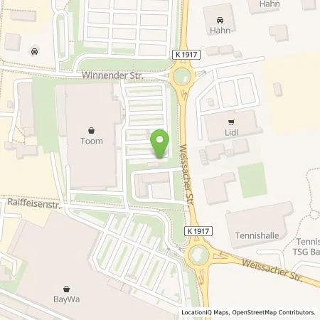 Standortübersicht der Tankstelle Lidl Dienstleistung GmbH & Co. KG in 71522 Backnang