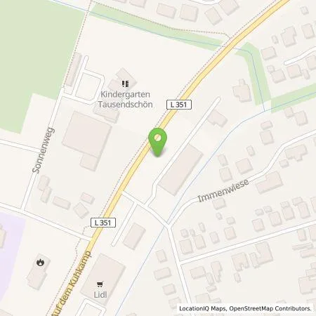 Standortübersicht der Tankstelle Lidl Dienstleistung GmbH & Co. KG in 27318 Hoya