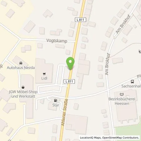 Standortübersicht der Tankstelle Lidl Dienstleistung GmbH & Co. KG in 59073 Hamm (Heessen)