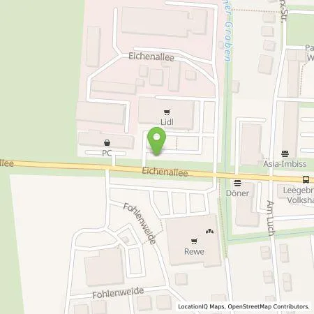 Standortübersicht der Tankstelle Lidl Dienstleistung GmbH & Co. KG in 16727 Leegebruch