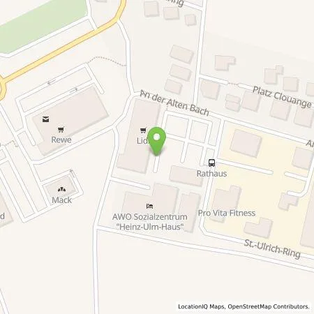 Standortübersicht der Tankstelle Lidl Dienstleistung GmbH & Co. KG in 35428 Langgöns