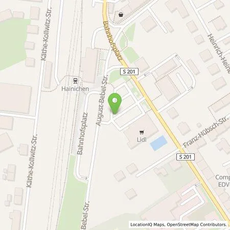 Standortübersicht der Tankstelle Lidl Dienstleistung GmbH & Co. KG in 09661 Hainichen
