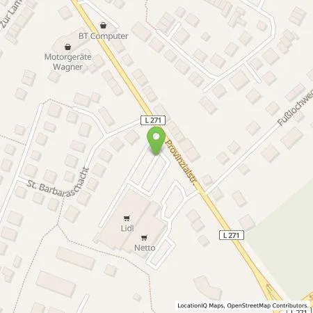 Standortübersicht der Tankstelle Lidl Dienstleistung GmbH & Co. KG in 66787 Wadgassen (Hostenbach)