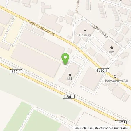 Standortübersicht der Tankstelle Lidl Dienstleistung GmbH & Co. KG in 65830 Kriftel