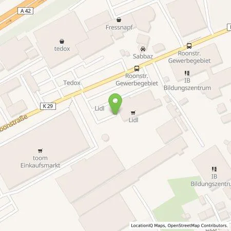 Standortübersicht der Tankstelle Lidl Dienstleistung GmbH & Co. KG in 44629 Herne (Baukau)