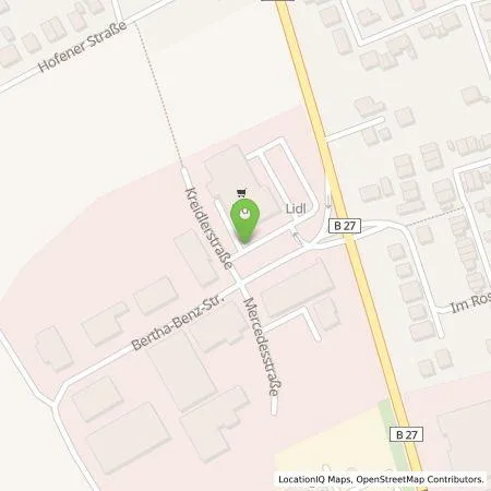 Standortübersicht der Tankstelle Lidl Dienstleistung GmbH & Co. KG in 74366 Kirchheim am Neckar