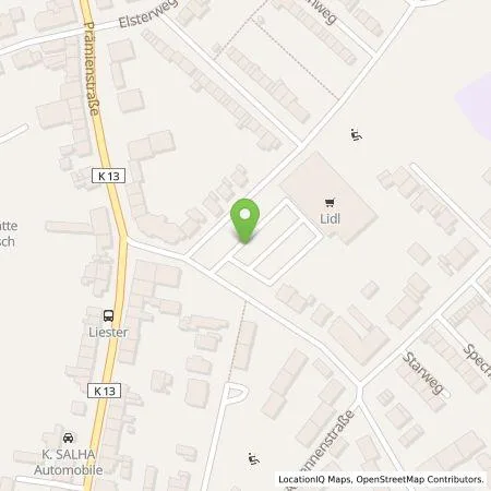Standortübersicht der Tankstelle Lidl Dienstleistung GmbH & Co. KG in 52223 Stolberg