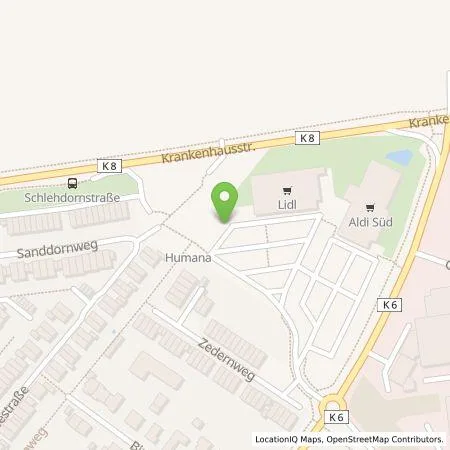 Standortübersicht der Tankstelle Lidl Dienstleistung GmbH & Co. KG in 50226 Frechen