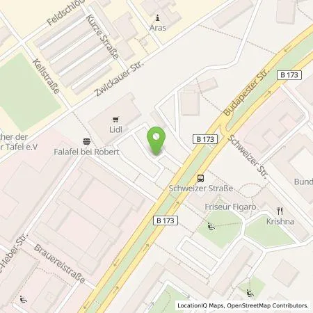 Standortübersicht der Tankstelle Lidl Dienstleistung GmbH & Co. KG in 01069 Dresden