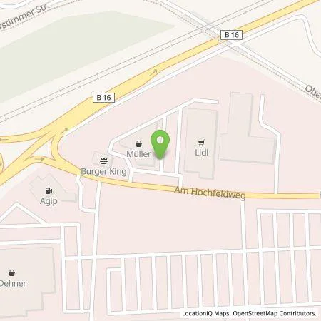 Standortübersicht der Tankstelle Lidl Dienstleistung GmbH & Co. KG in 85051 Ingolstadt