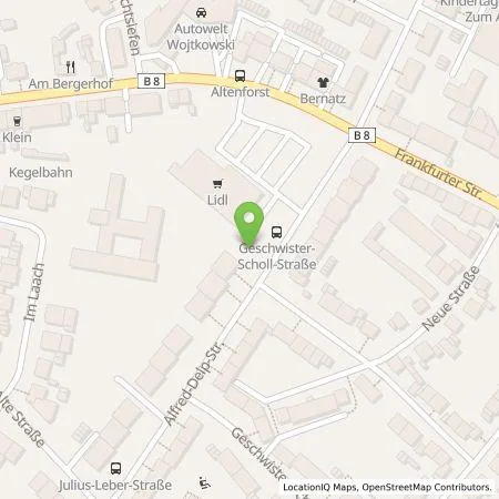 Standortübersicht der Tankstelle Lidl Dienstleistung GmbH & Co. KG in 53840 Troisdorf