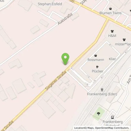 Standortübersicht der Tankstelle Lidl Dienstleistung GmbH & Co. KG in 35066 Frankenberg