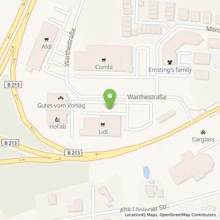 Standortübersicht der Tankstelle Lidl Dienstleistung GmbH & Co. KG in 49661 Cloppenburg