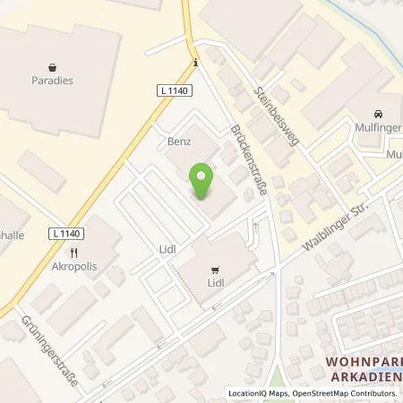 Standortübersicht der Tankstelle Lidl Dienstleistung GmbH & Co. KG in 71364 Winnenden