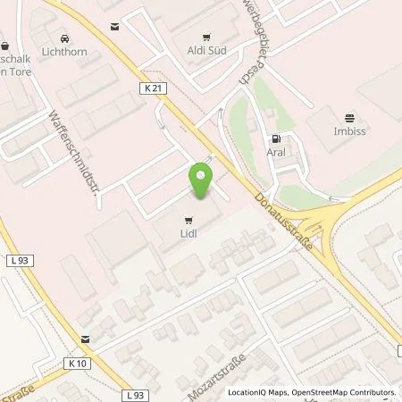 Standortübersicht der Tankstelle Lidl Dienstleistung GmbH & Co. KG in 50767 Köln (Pesch)