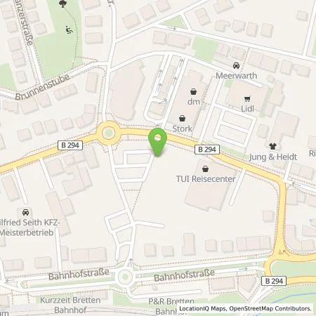 Standortübersicht der Tankstelle Lidl Dienstleistung GmbH & Co. KG in 75015 Bretten