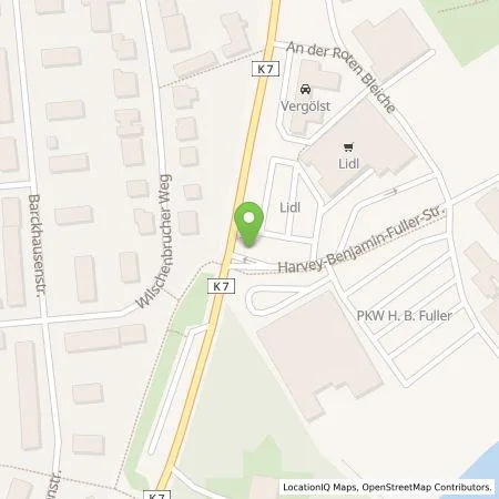 Standortübersicht der Tankstelle Lidl Dienstleistung GmbH & Co. KG in 21335 Lüneburg