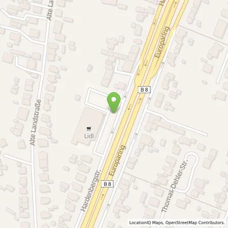 Standortübersicht der Tankstelle Lidl Dienstleistung GmbH & Co. KG in 51373 Lerverkusen