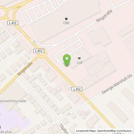 Standortübersicht der Tankstelle Lidl Dienstleistung GmbH & Co. KG in 55543 Bad Kreuznach