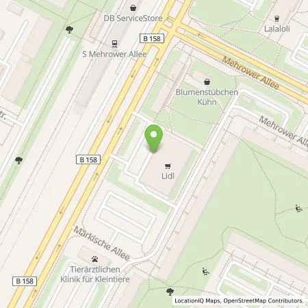 Standortübersicht der Tankstelle Lidl Dienstleistung GmbH & Co. KG in 12679 Berlin