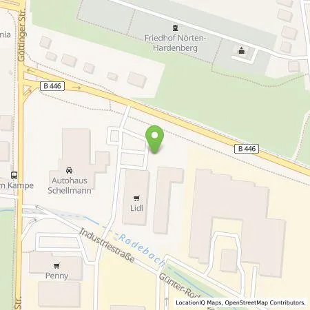 Standortübersicht der Tankstelle Lidl Dienstleistung GmbH & Co. KG in 37176 Nörten-Hardenberg