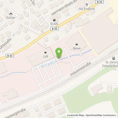 Standortübersicht der Tankstelle Lidl Dienstleistung GmbH & Co. KG in 78112 St. Georgen im Schwarzwald