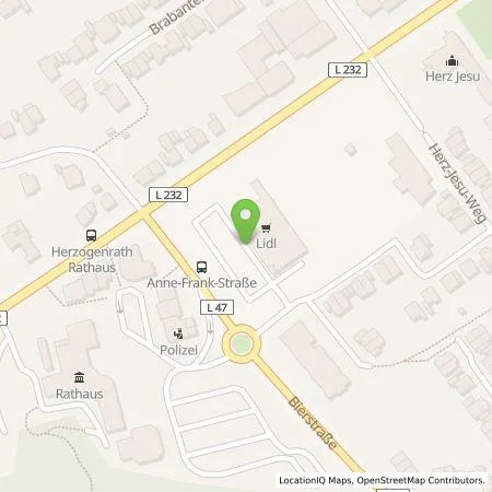 Standortübersicht der Tankstelle Lidl Dienstleistung GmbH & Co. KG in 52134 Herzogenrath