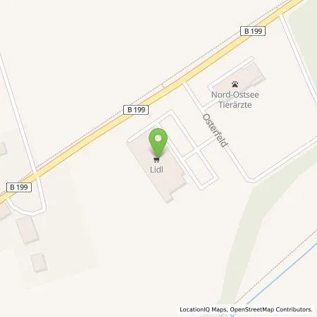 Standortübersicht der Tankstelle Lidl Dienstleistung GmbH & Co. KG in 24980 Schafflund