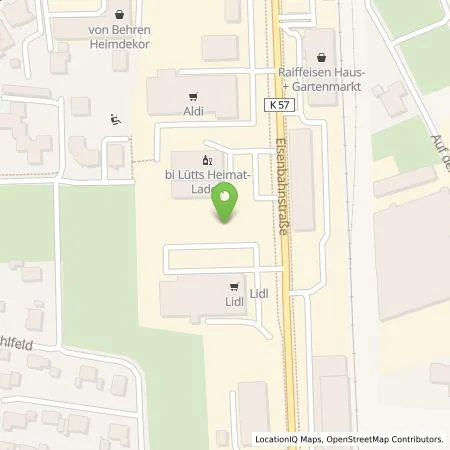 Standortübersicht der Tankstelle Lidl Dienstleistung GmbH & Co. KG in 32369 Rahden