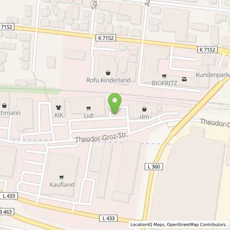 Standortübersicht der Tankstelle Lidl Dienstleistung GmbH & Co. KG in 72458 Albstadt