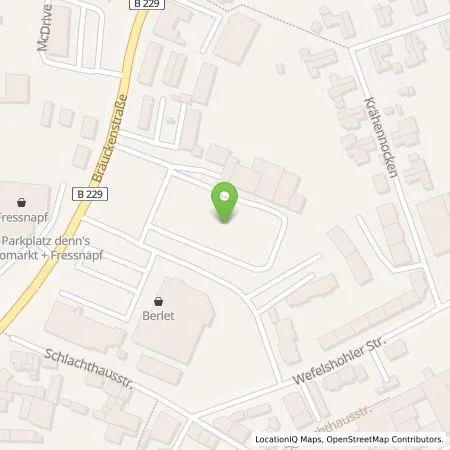 Standortübersicht der Tankstelle Lidl Dienstleistung GmbH & Co. KG in 58511 Lüdenscheid