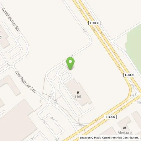 Standortübersicht der Tankstelle Lidl Dienstleistung GmbH & Co. KG in 65760 Eschborn