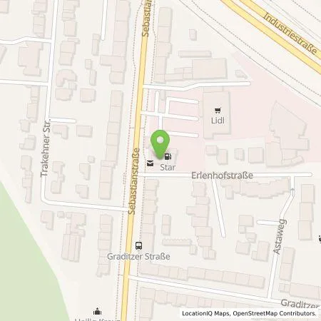 Standortübersicht der Tankstelle Lidl Dienstleistung GmbH & Co. KG in 50735 Köln