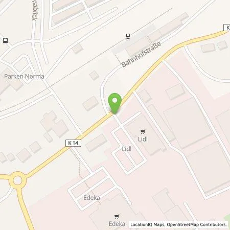 Standortübersicht der Tankstelle Lidl Dienstleistung GmbH & Co. KG in 99894 Friedrichroda