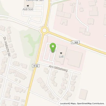 Standortübersicht der Tankstelle Lidl Dienstleistung GmbH & Co. KG in 52388 Nörvenich