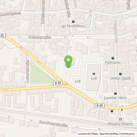 Standortübersicht der Tankstelle Lidl Dienstleistung GmbH & Co. KG in 67434 Neustadt an der Weinstraße