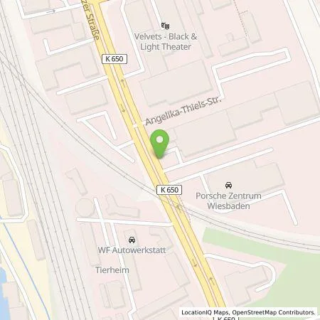 Standortübersicht der Tankstelle Lidl Dienstleistung GmbH & Co. KG in 65187 Wiesbaden