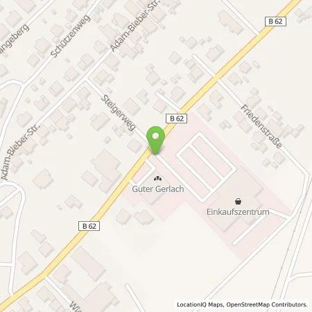 Standortübersicht der Tankstelle Lidl Dienstleistung GmbH & Co. KG in 36272 Niederaula