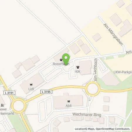 Standortübersicht der Tankstelle Lidl Dienstleistung GmbH & Co. KG in 63546 Hammersbach