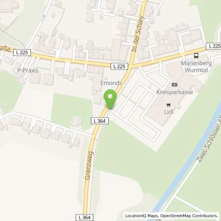 Standortübersicht der Tankstelle Lidl Dienstleistung GmbH & Co. KG in 52531 Übach-Palenberg