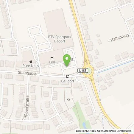 Standortübersicht der Tankstelle Lidl Dienstleistung GmbH & Co. KG in 50321 Brühl